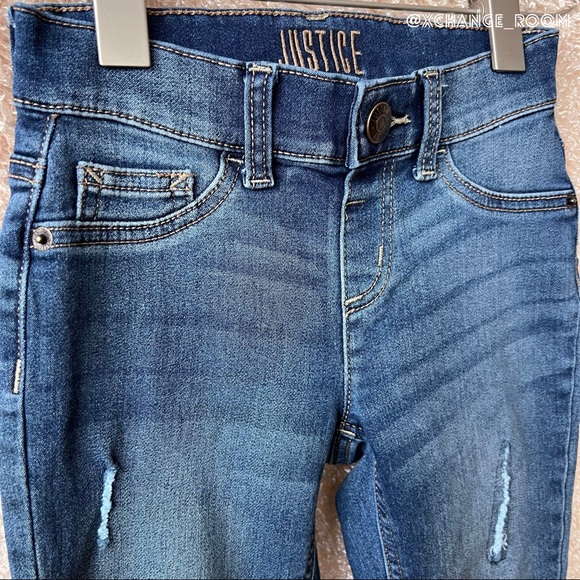Justice Jeans Leggings Girls Size 10 - Picture 4 of 11
